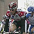 Frank Schleck in the peloton during Amstel Gold Race 2005
